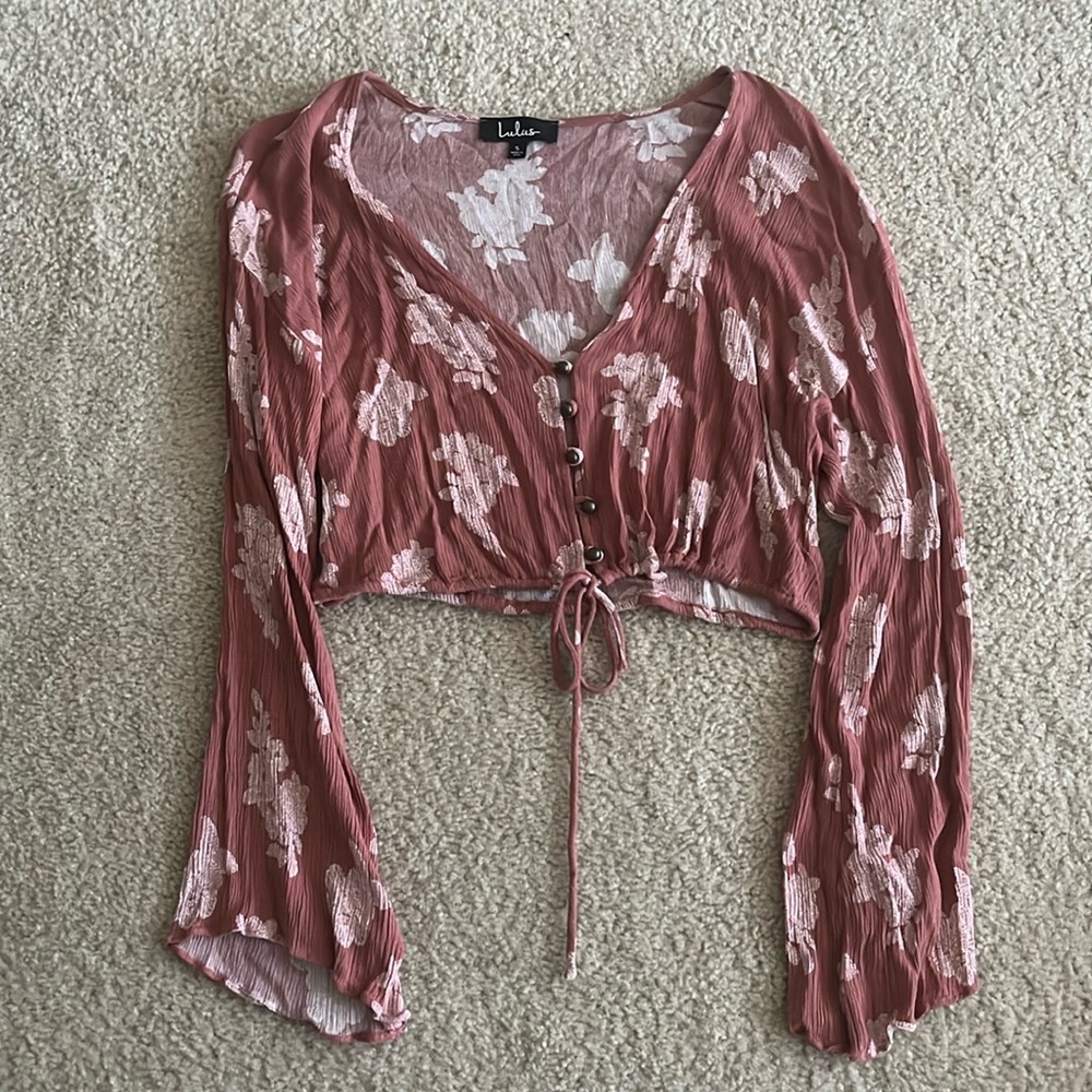 Lulus crop top